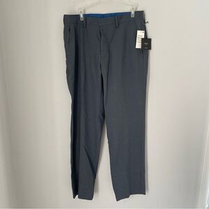 M151 Men’s Flat Front Slim Fit Dress Pants Blue 32Wx30L